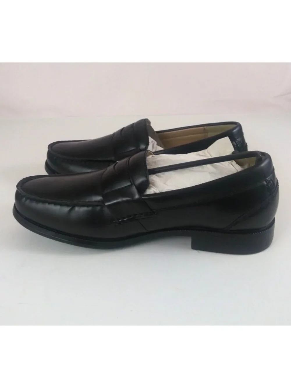 New Dockers Colleague Penny Loafer Men's Black Dress Shoes Size 7.5M